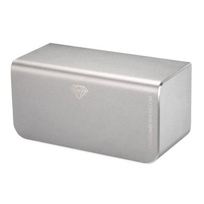 Compact Diamond Dryer in Silver