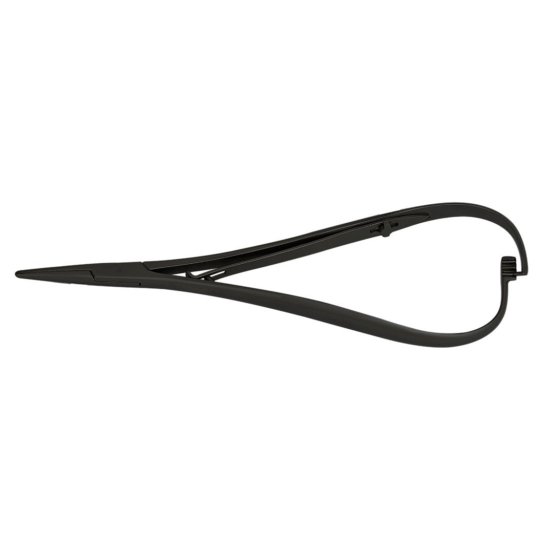 Samaha Ultra Fine Tip Mathieu Needle Holder Nano Coating Black 
