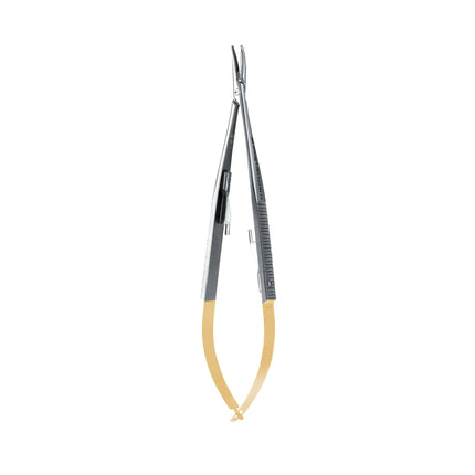 Micro Curved Castro Perma SharpNeedle Holder  14cm (5.5") 