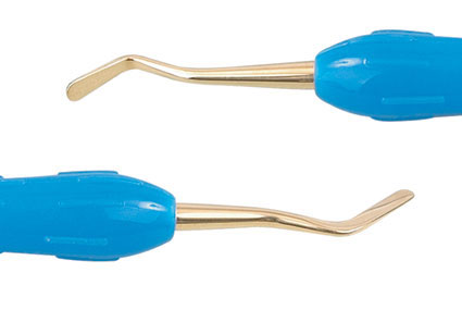 Titanium Nitride-Coated Instruments 6 Plastic DE 