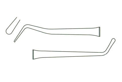 Premier Range Octagonal Handle - Autoclavable PFI-2 Flat Plastic DE 