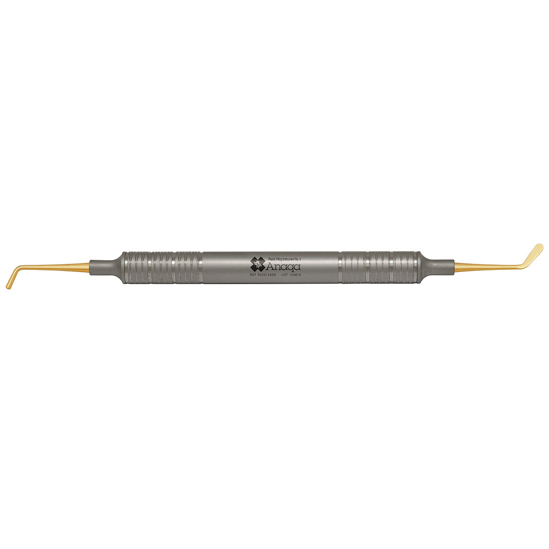 Plastic Filling Instrument No. 4 8mm handle Stainless Steel 