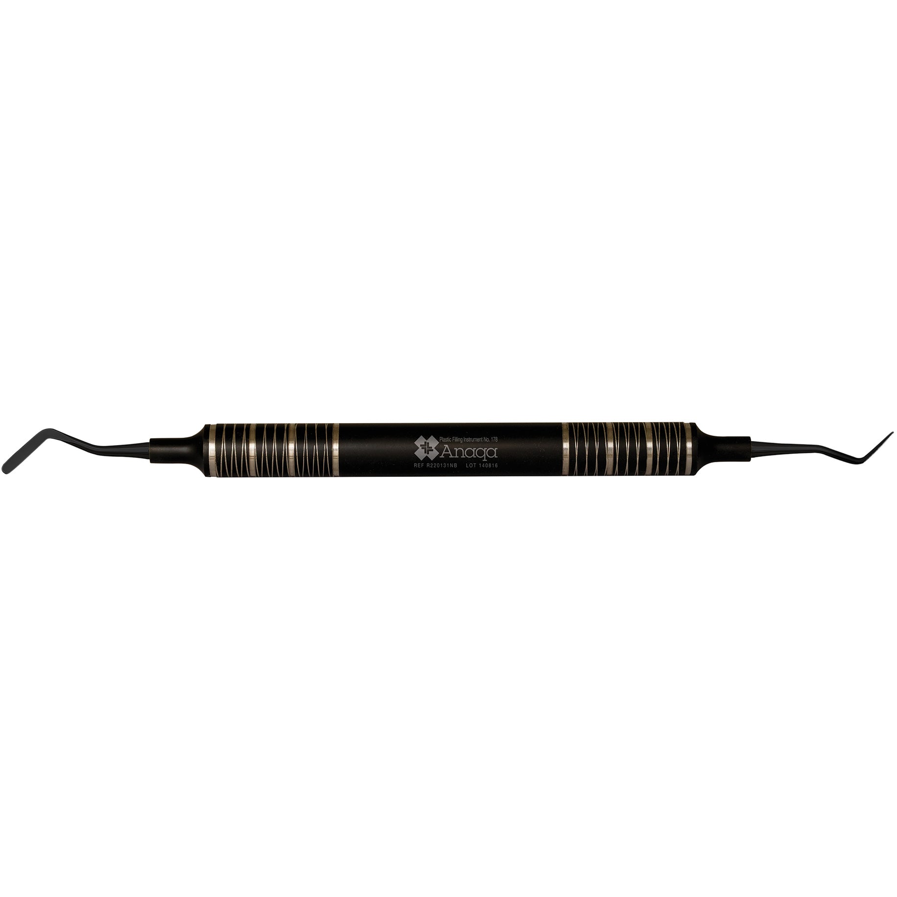Plastic Filling Instrument No. 178 8mm handle Titanium Coating Black 