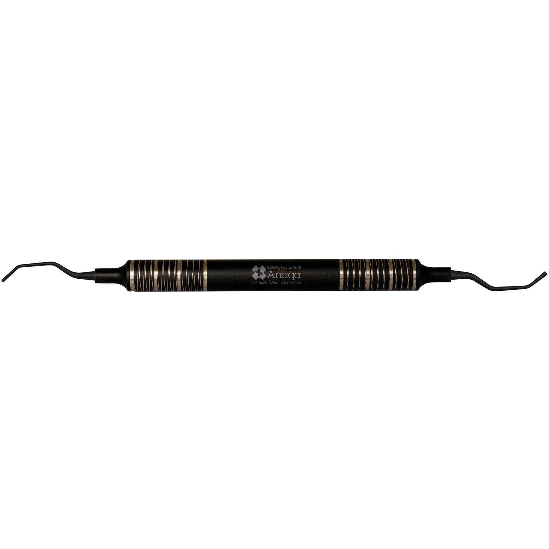 Plastic Filling Instrument No. 182 9.5mm handle Titanium Coating Black 