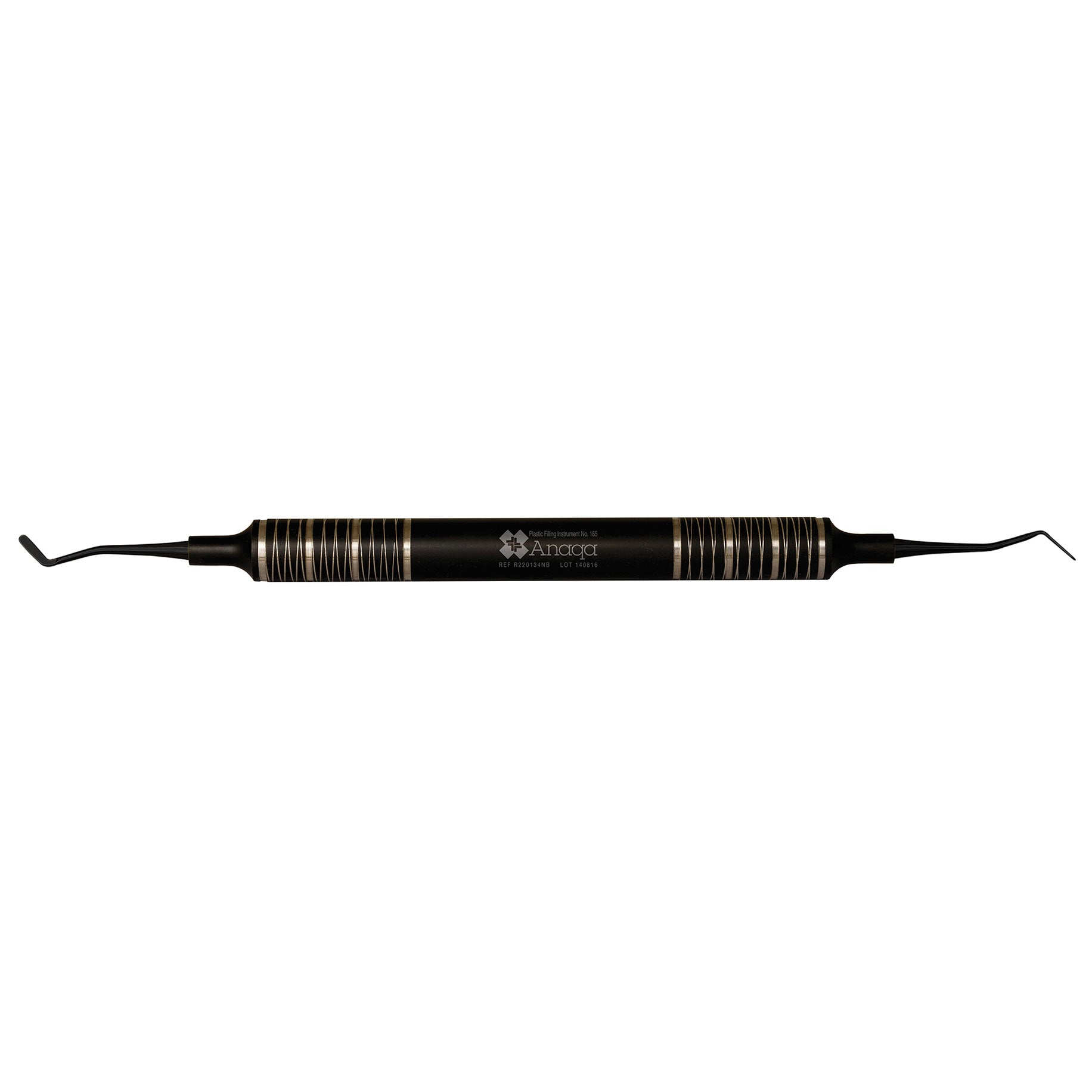 Plastic Filling Instrument No. 185 9.5mm handle Titanium Coating Black 