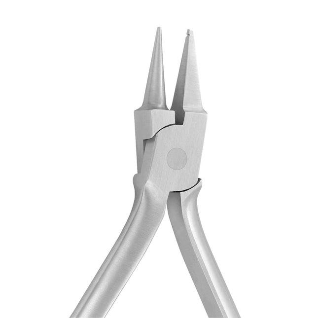 Light Wire Bird Beak Pliers with Groove 