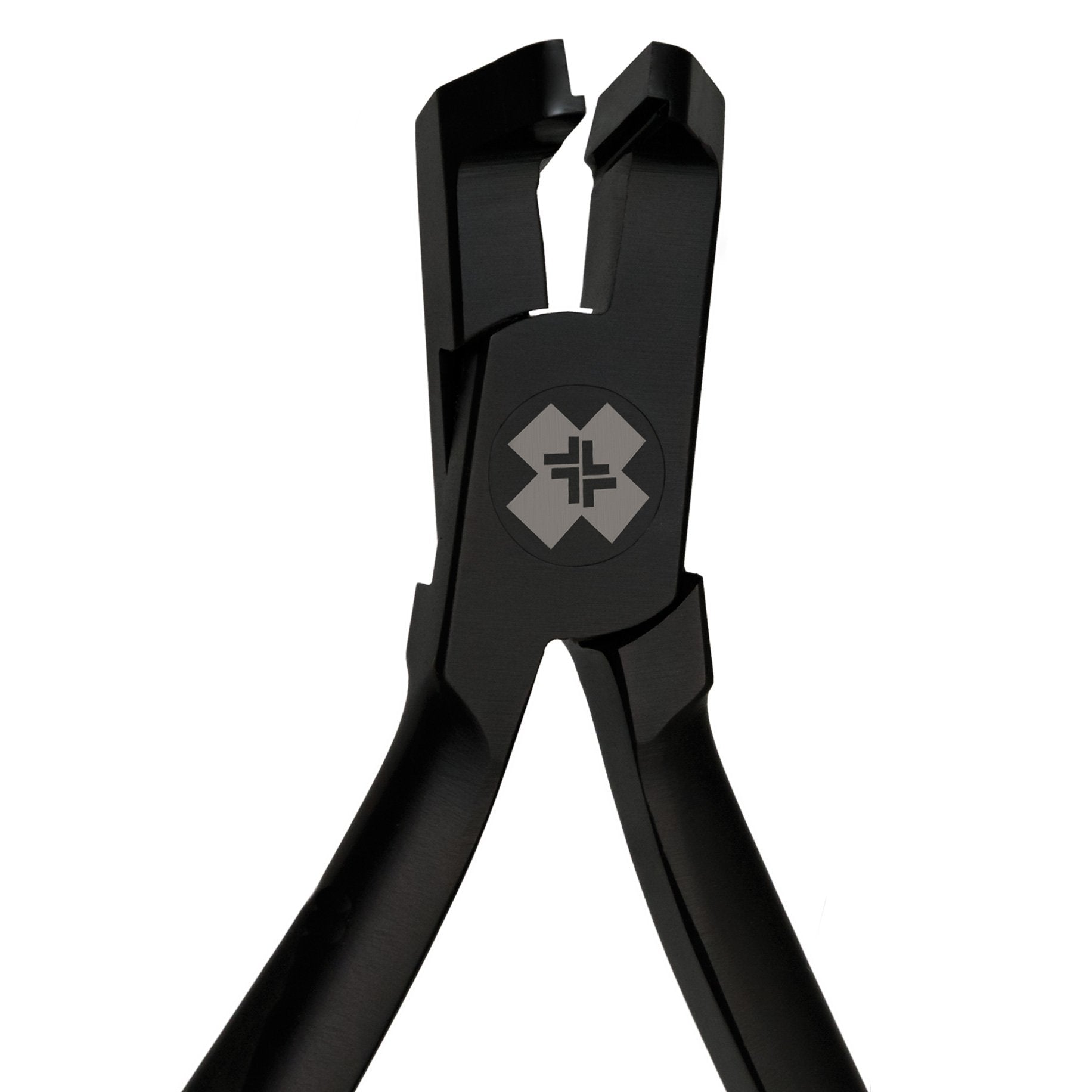 Mini Distal End Cutter with safety hold Nano Coating Black 