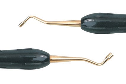 Titanium Nitride-Coated Instruments 1/2 Blacks Amalgam Plugger 