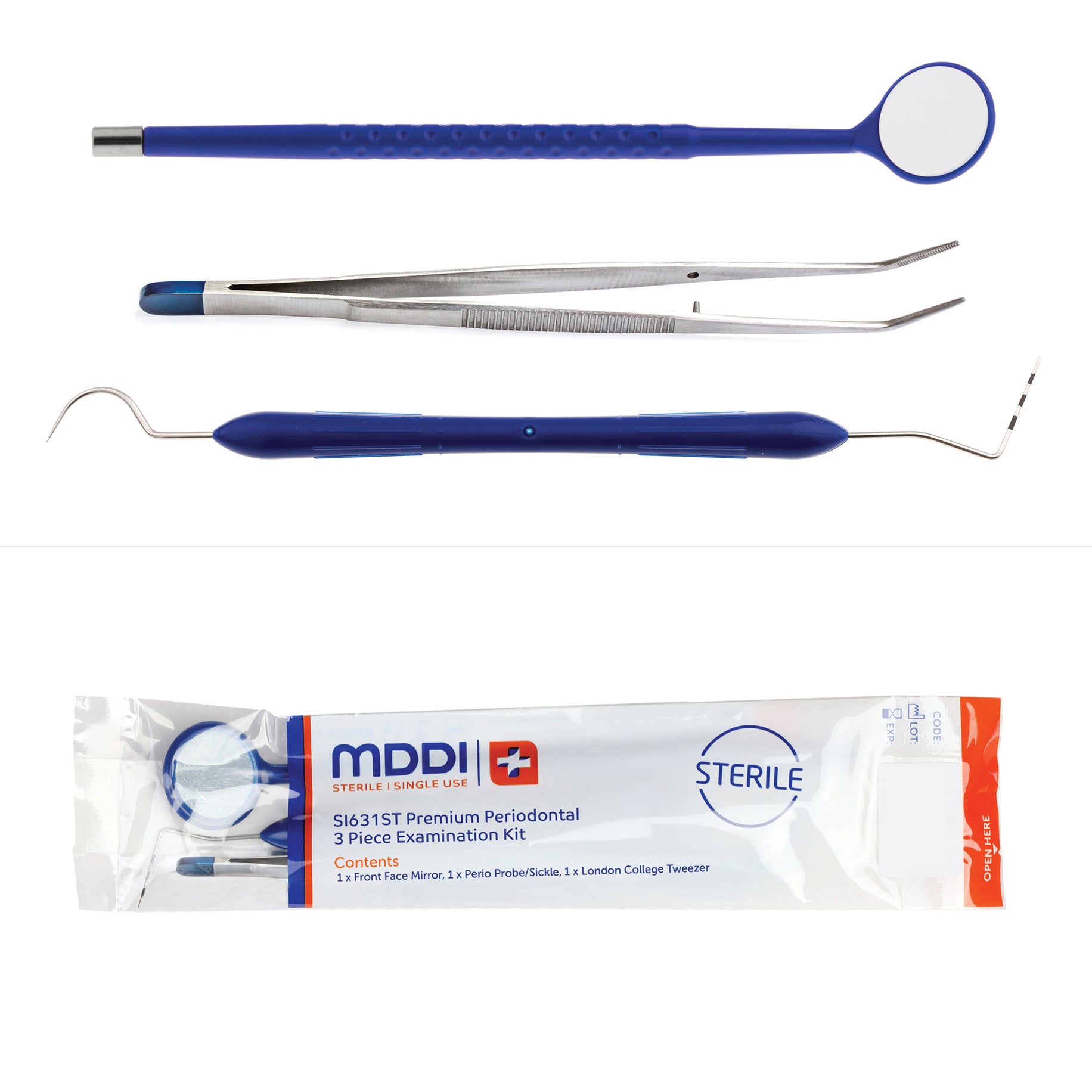 Premium Periodontal 3 Piece Examination Kit 