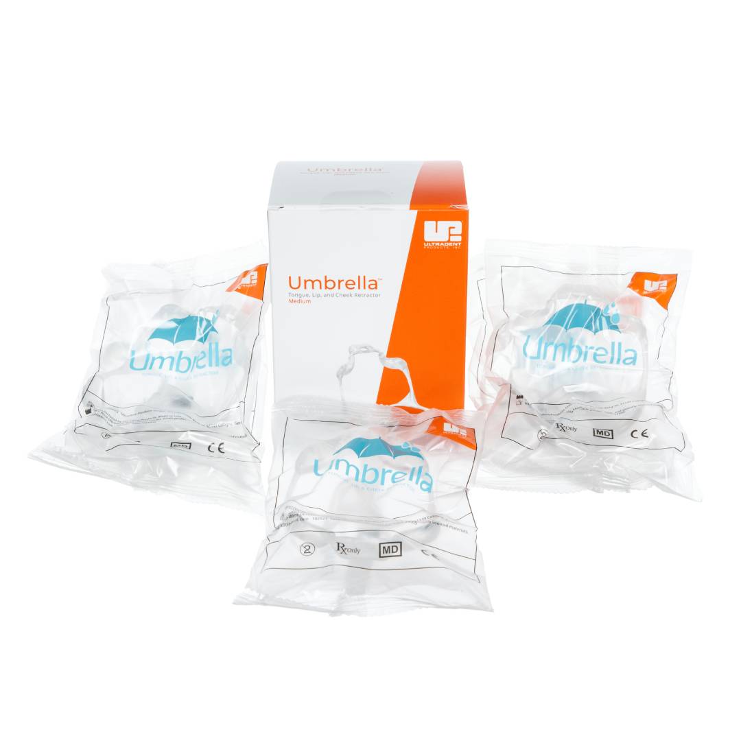 Umbrella Cheek Retractor Medium (Clear) 