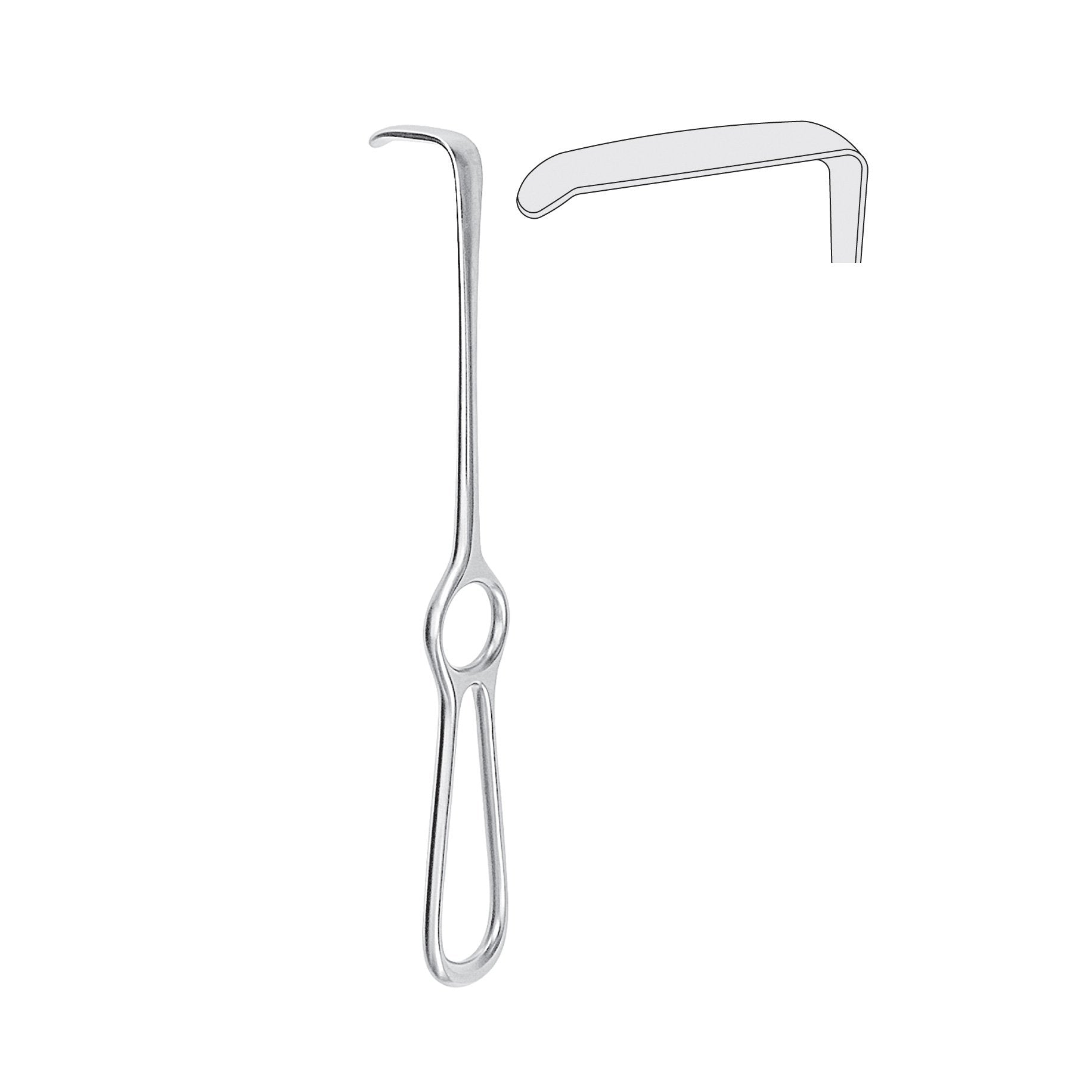Tissue Retractor Langenbeck 10 x 50mm 
