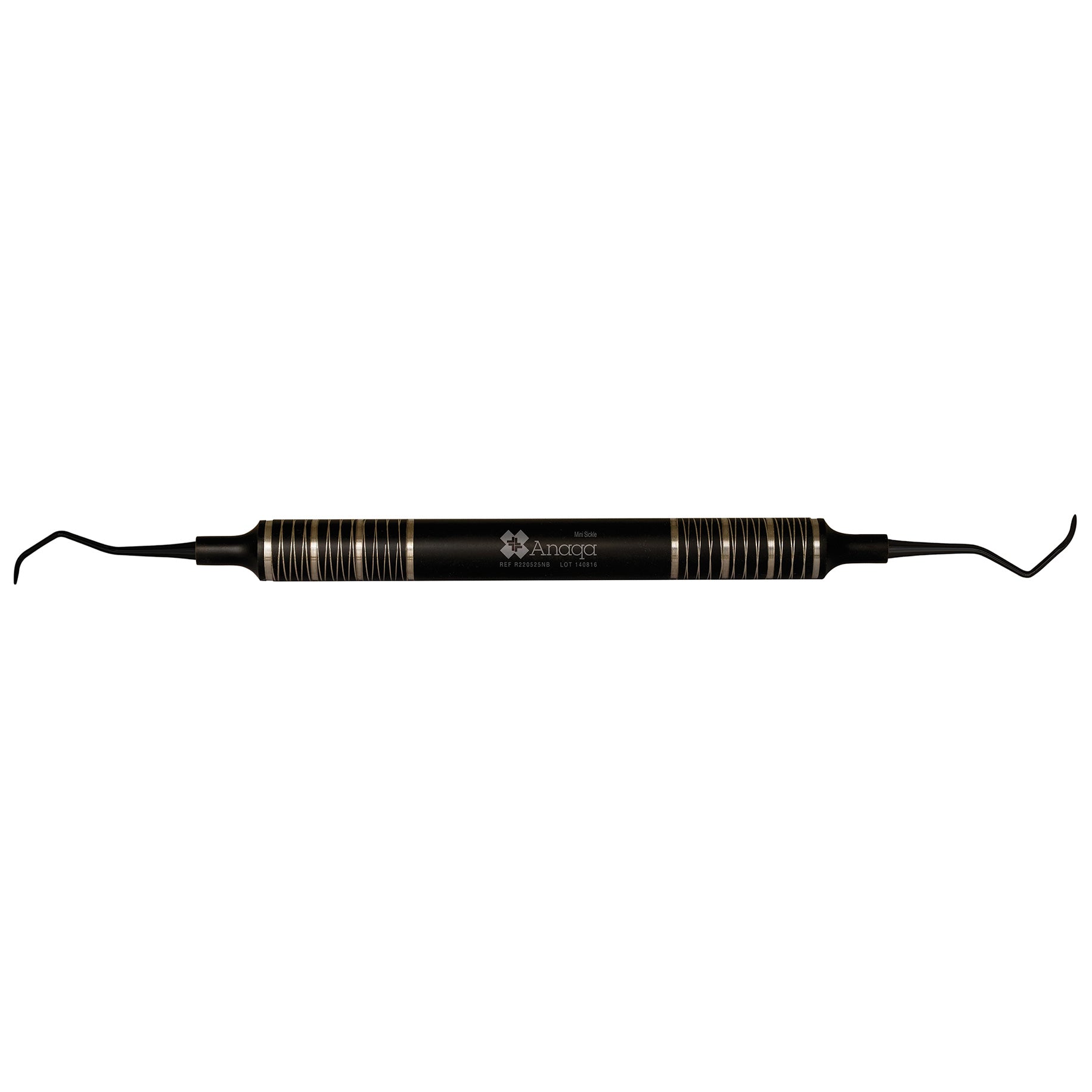 Mini Sickle 9.5mm handle Titanium Coating Black 