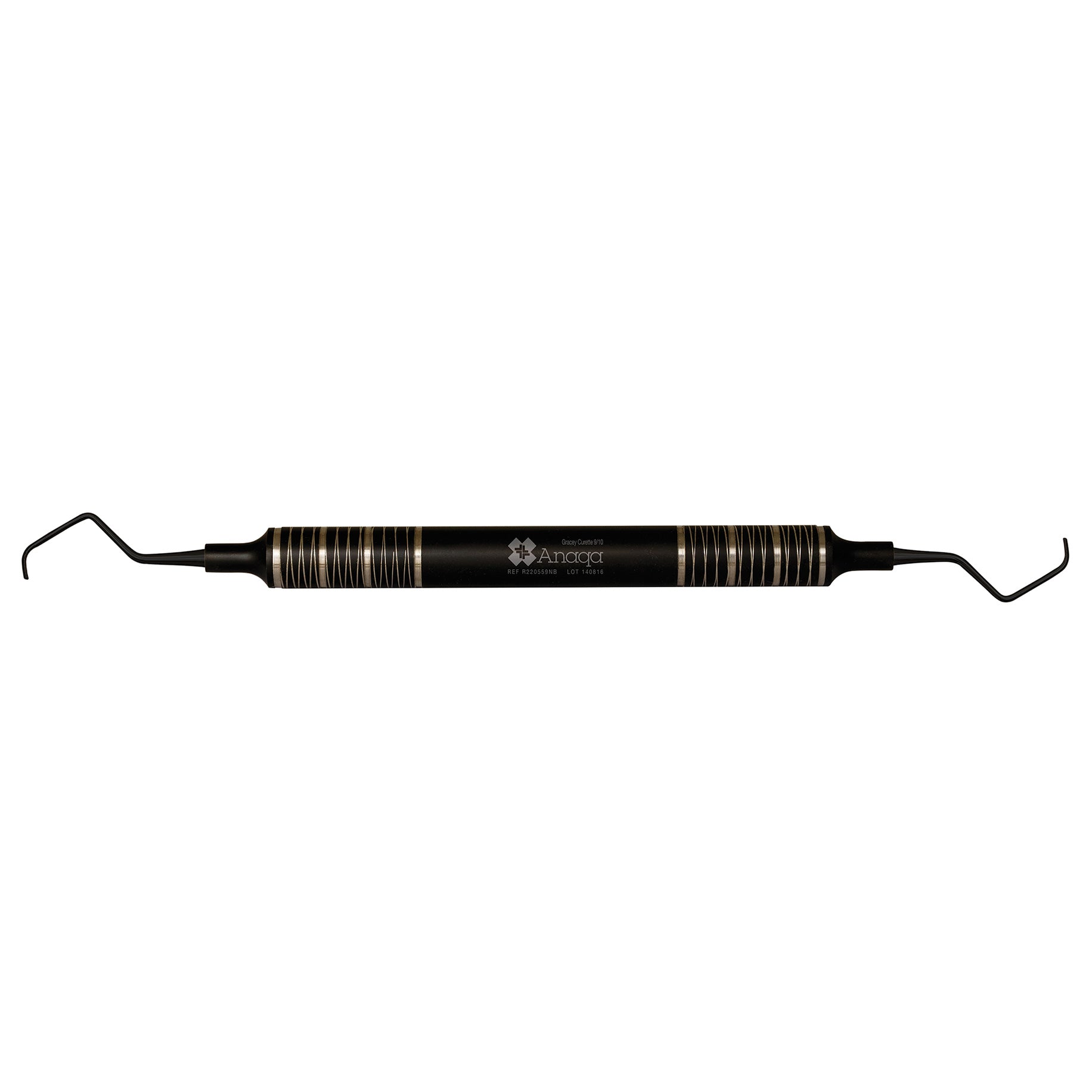 Gracey Curette 9/10 9.5mm handle Titanium Coating Black 