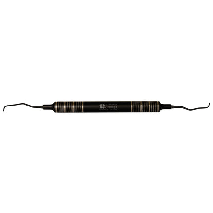 Gracey Curette 11/12 9.5mm handle Titanium Coating Black 