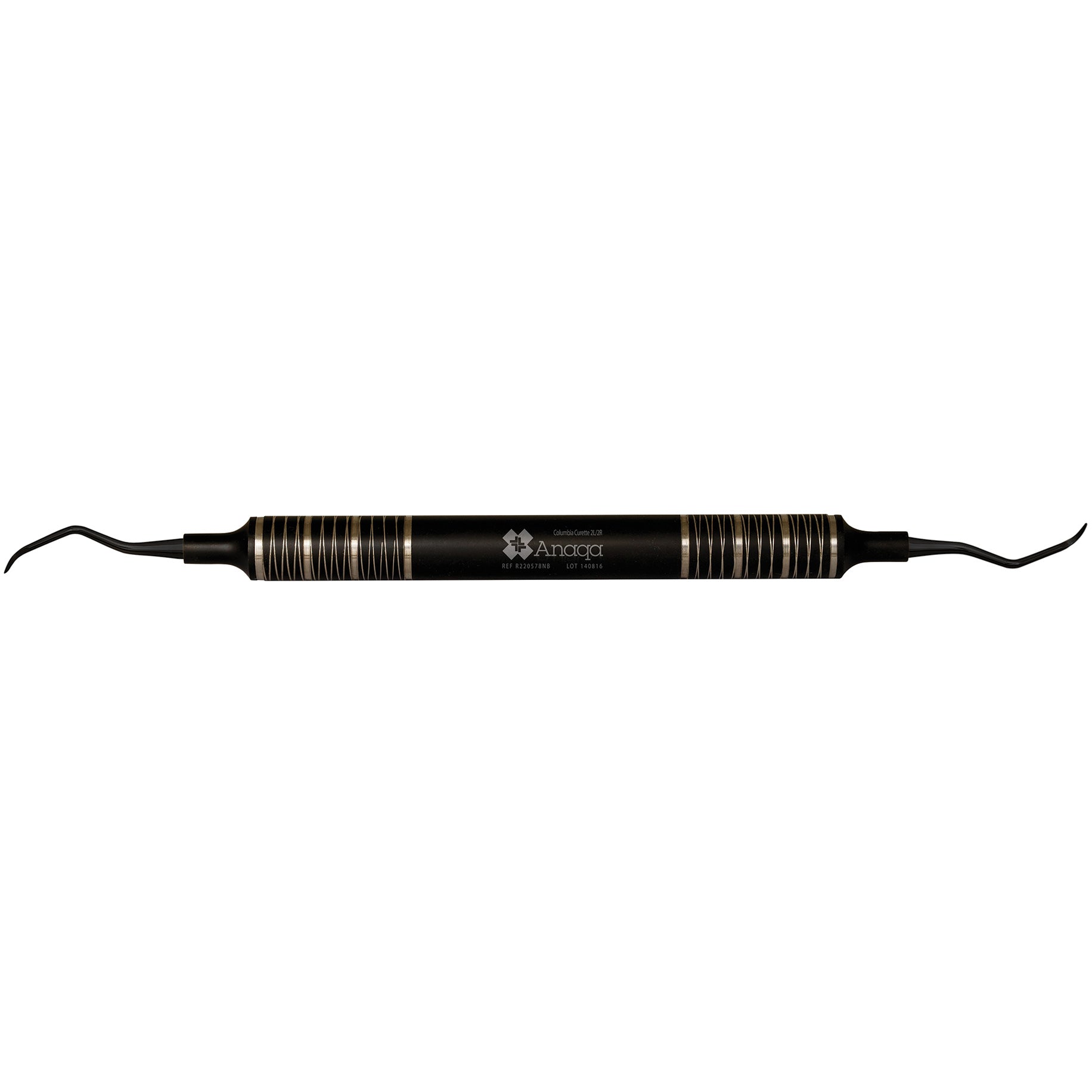 Columbia Curette 2L/2R 9.5mm handle Titanium Coating Black 