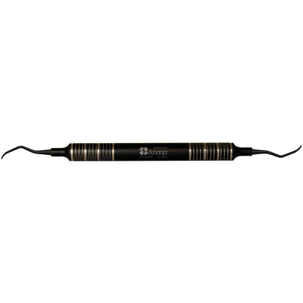 Columbia Curette 2L/2R 9.5mm handle Titanium Coating Black 