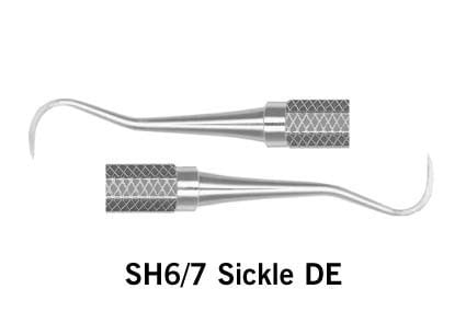 SH6/7 Sickle Scaler DE #9 EverEdge Handle 