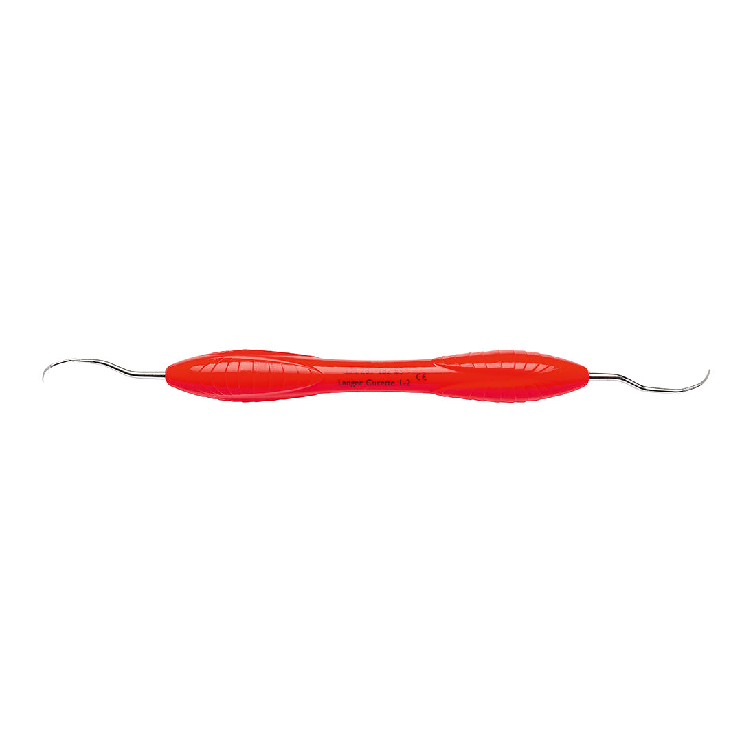 ErgoSense Langer Curette 1/2 LM 281-282 ES (Red) 