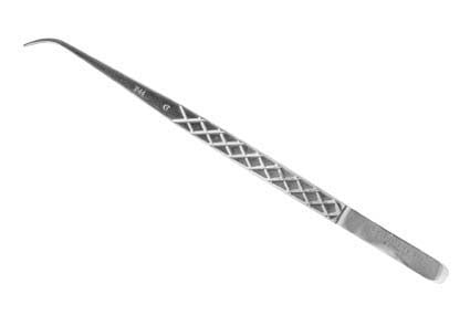 Tweezers - Fig 8 College Plain Handle 