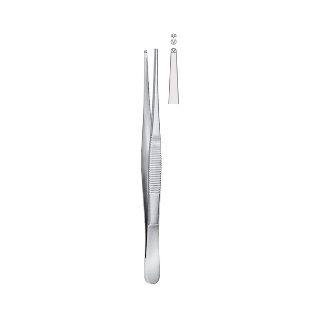 Tweezers Rat Tooth 14cm 