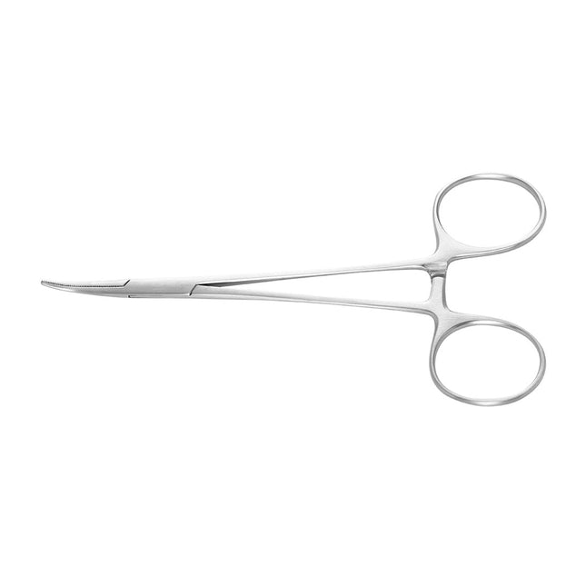 Micro Mosquito Clamp Curved, 12cm 