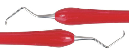 SofGrip Curettes - Autoclavable 9/10 Gracey (Red) 