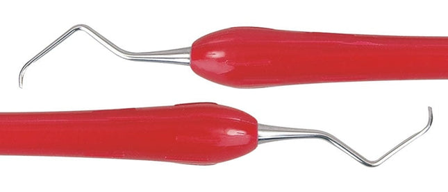 SofGrip Curettes - Autoclavable 9/10 Gracey (Red) 