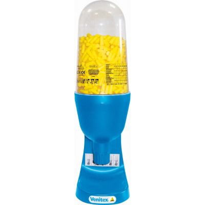 Delta Plus CONICDIS Foam Ear Plug Dispenser with 500 PU Foam Ear Plugs
