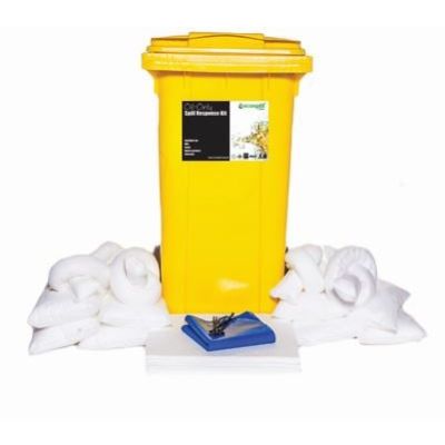 120 Litre Oil Only Two Wheeled Spill Kit