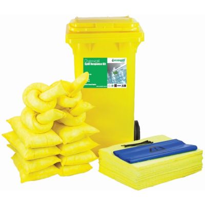 120 Litre Chemical Two Wheeled Spill Kit