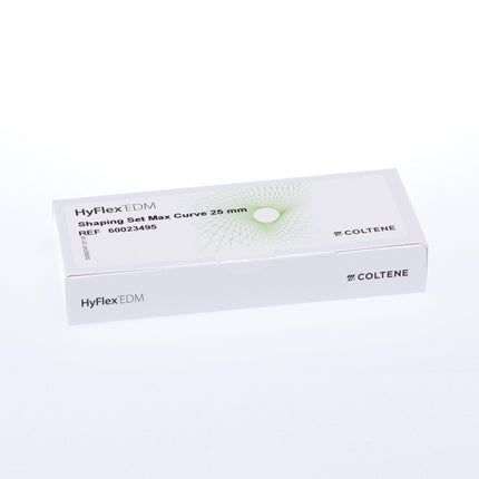 HyFlex EDM NiTi Files Shaping Set Max Curve 25mm (15/.03, 10/.05, 20/.05) 