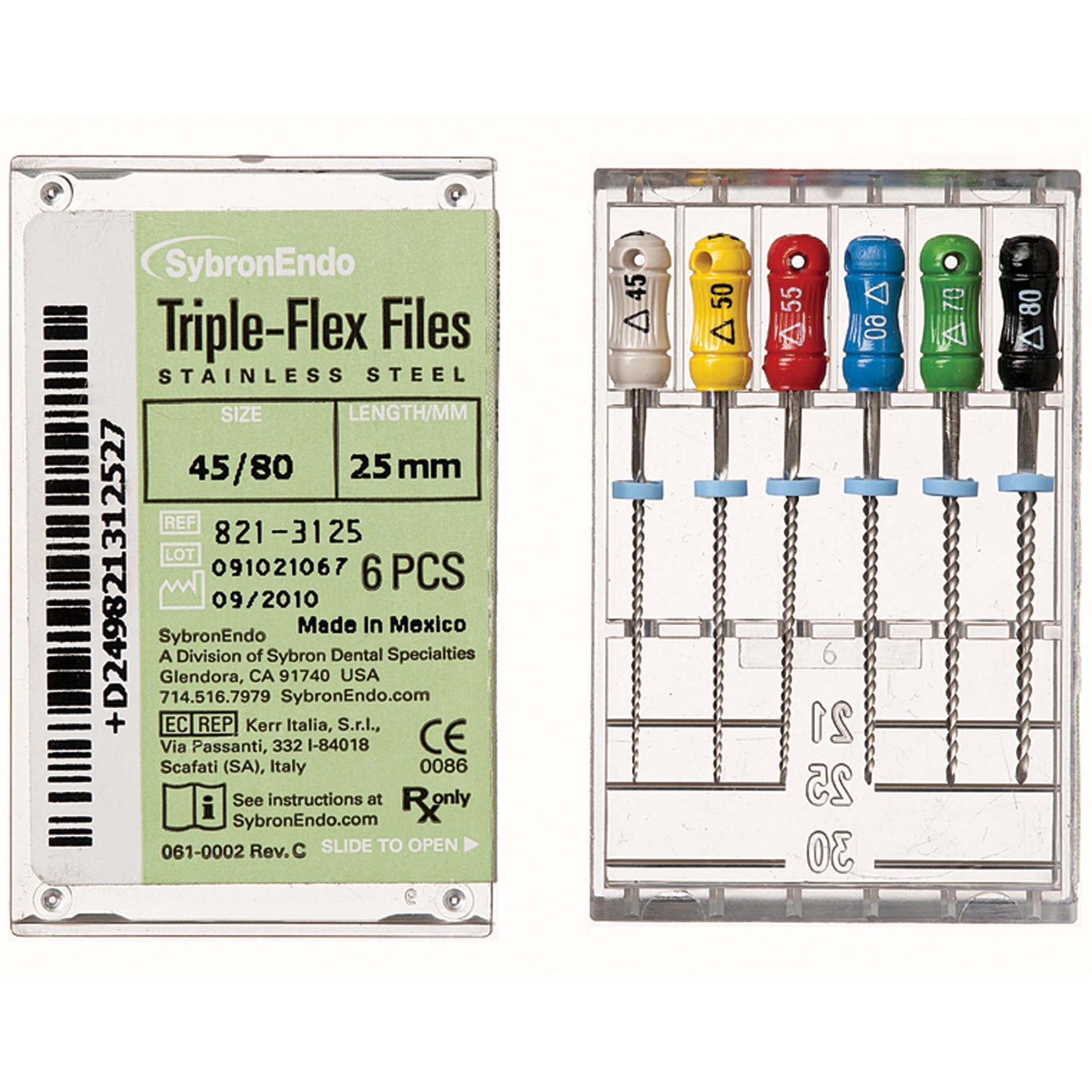 Triple-Flex Files 30mm Size 45 White 