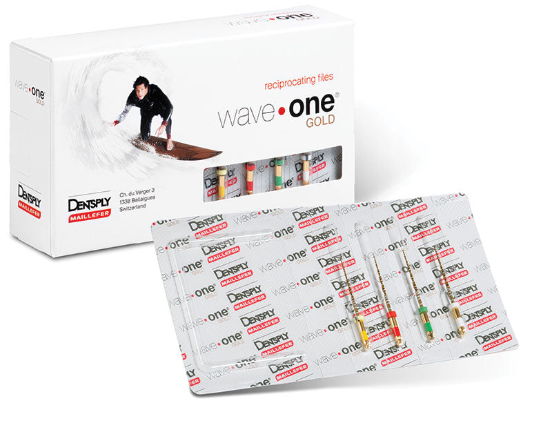 WaveOne Gold Reciprocating Files Sterile 21mm Assorted 