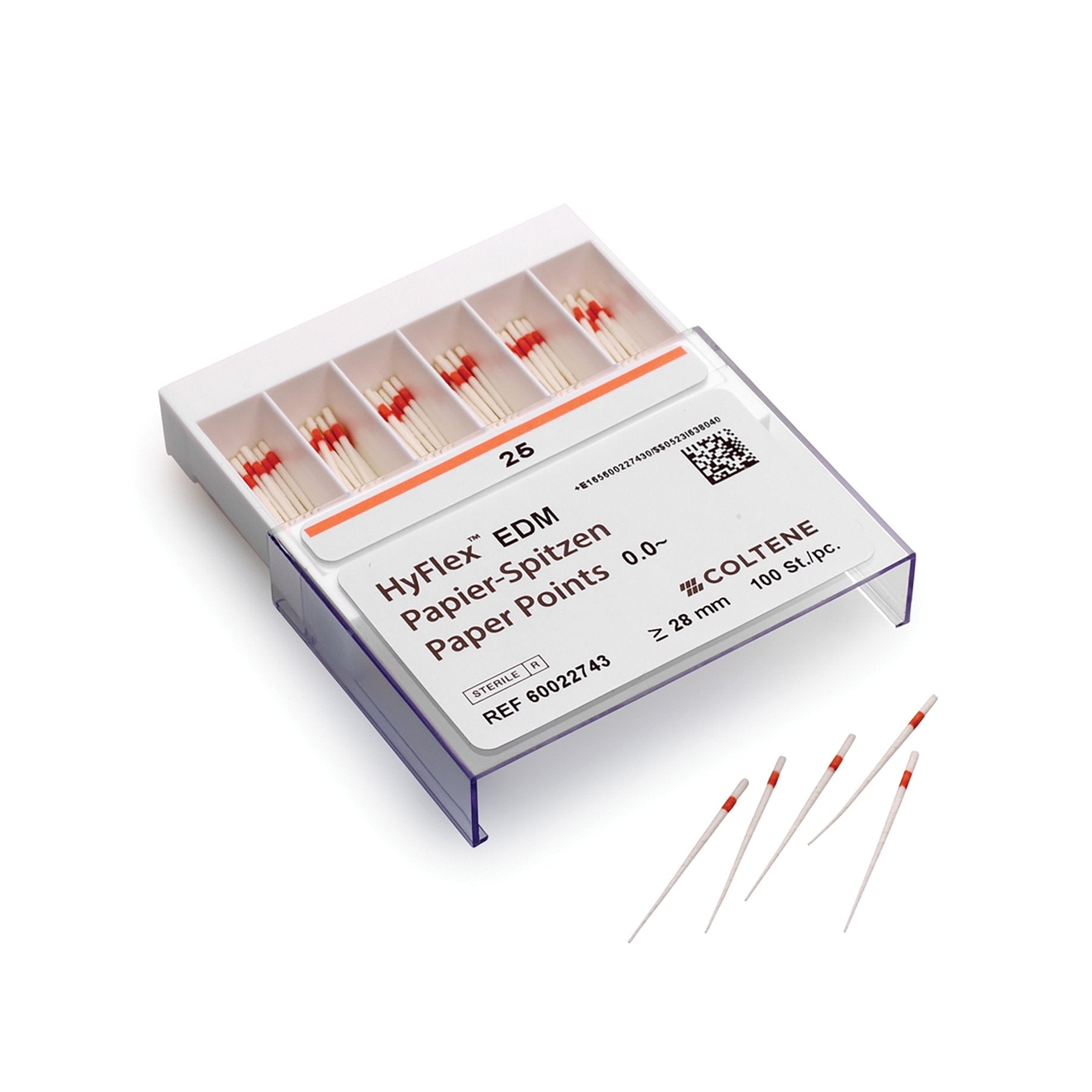 HyFlex EDM Paper Points Size/taper: One File 25/- 