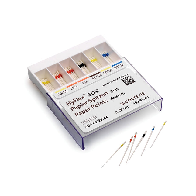 HyFlex EDM Paper Points Assorted Size/taper: 20.05 - 60.02 