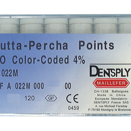 CC GT Gutta Percha Points .04 Taper Assorted 15-40 