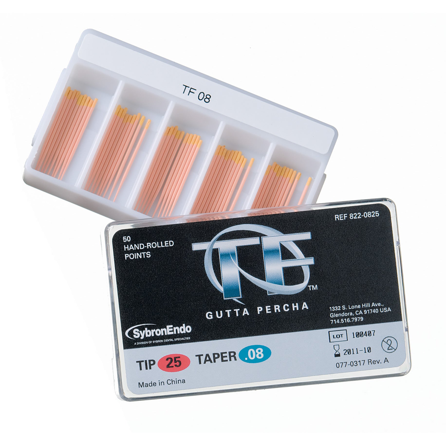 TF Gutta Percha Points .04/.12 25 Assorted 