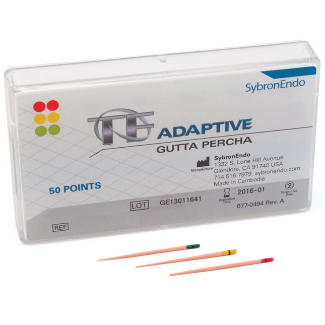 TF Adaptive Gutta Percha Points SM2/SM3 Assorted 