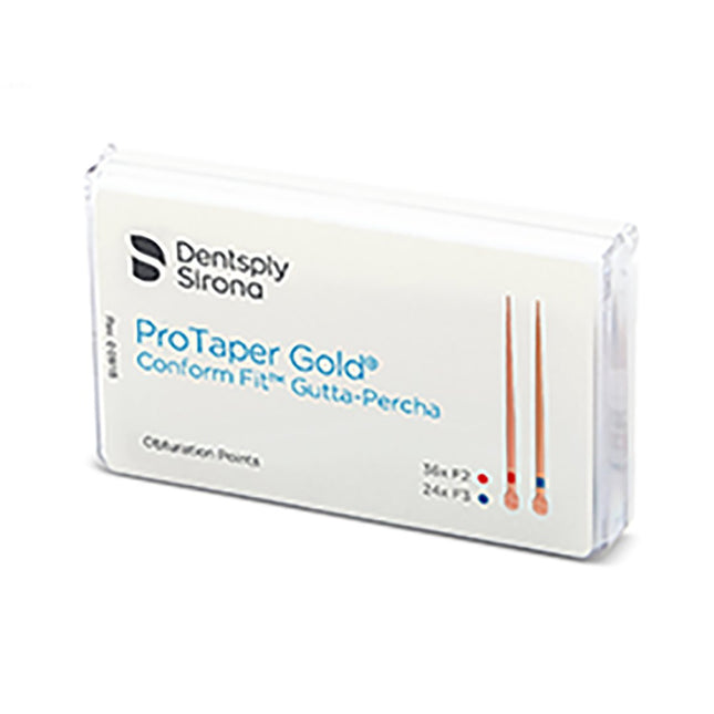 ProTaper GoldÂ® Conform Fit Gutta-Percha F2/F3 Assorted Pack 