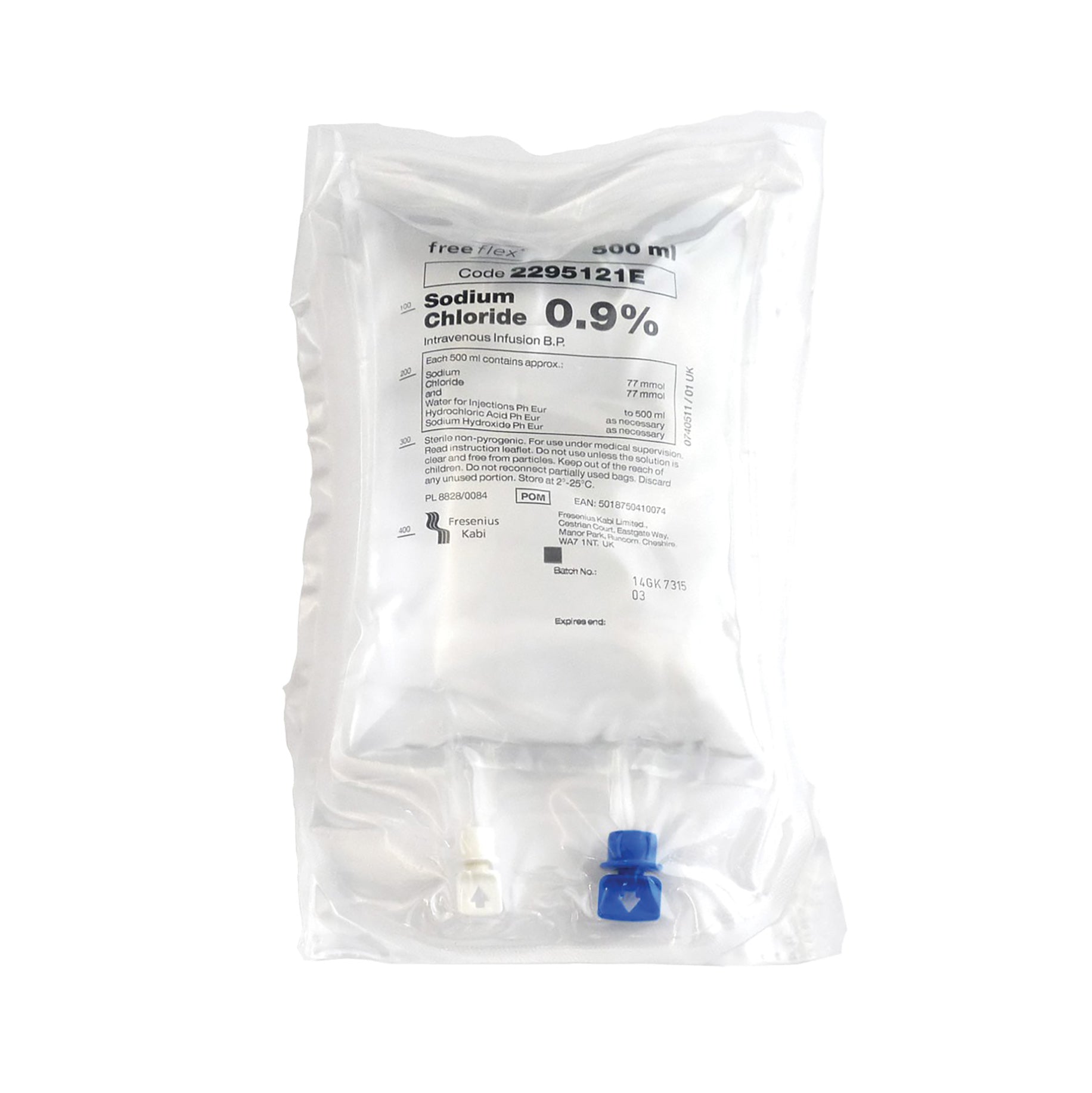 Freeflex NaCl 0.9% (Saline) No.1 Solution - Bag 