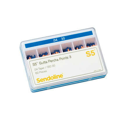 S5 Gutta Percha Points Size 3 #30 Taper .04 