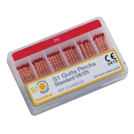 The S1 System - S1 Gutta Percha Points Standard .06/25 