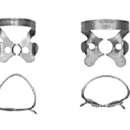 00 Satin Steel Rubber Dam Clamp 