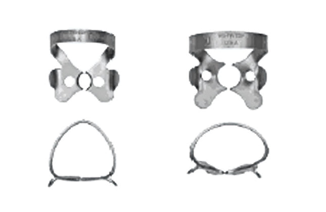 00 Satin Steel Rubber Dam Clamp 