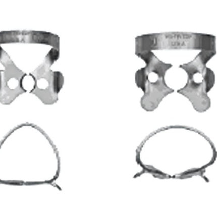 1 Satin Steel Rubber Dam Clamp 