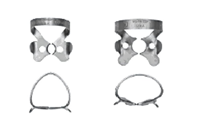 1 Satin Steel Rubber Dam Clamp 