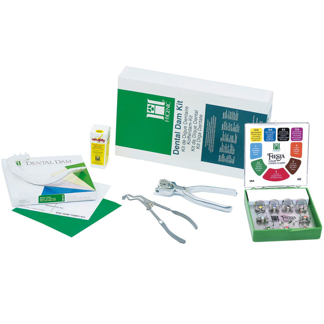 Dental Dam Kit - Winged Complete Kit 