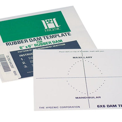 Rubber Dam Template for 6" (152mm) Dam 