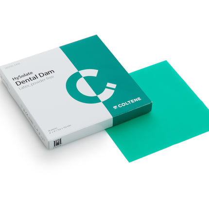 HySolate Rubber Dam Green Medium Square 6x6 