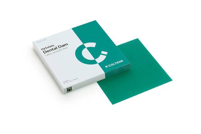 HySolate Rubber Dam Green X-Heavy Square 6x6 